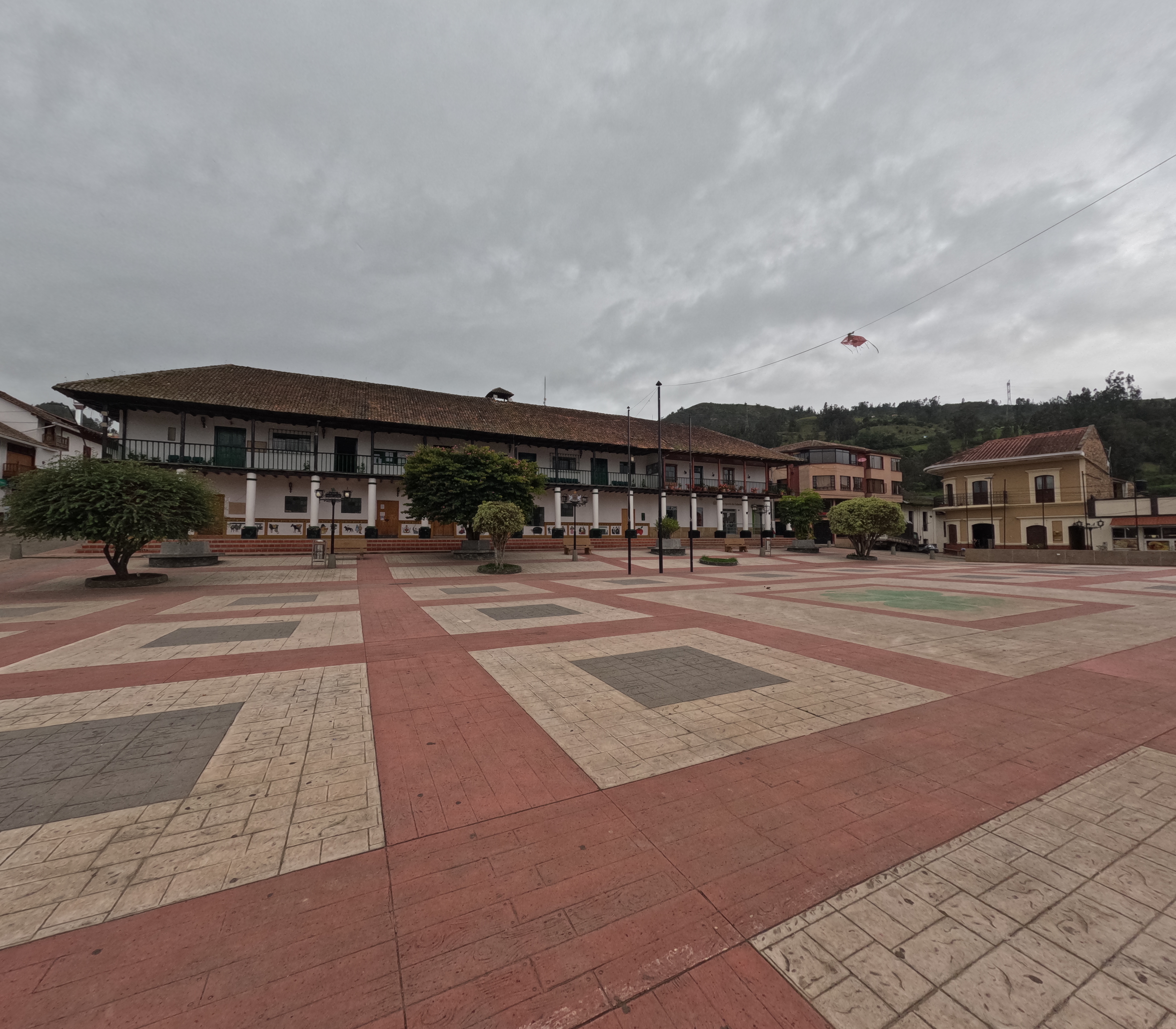 Vista panorámica de Tibaná